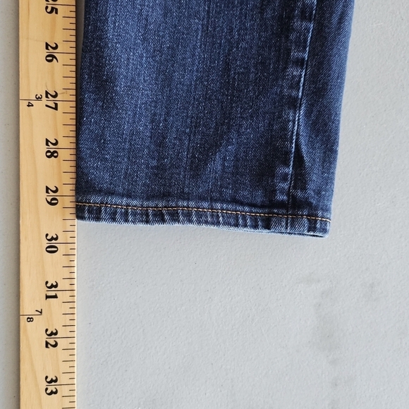GAP 1969 Always Skinny 28 Long  Dark Blue  Low Rise  Denim - Picture 8 of 9